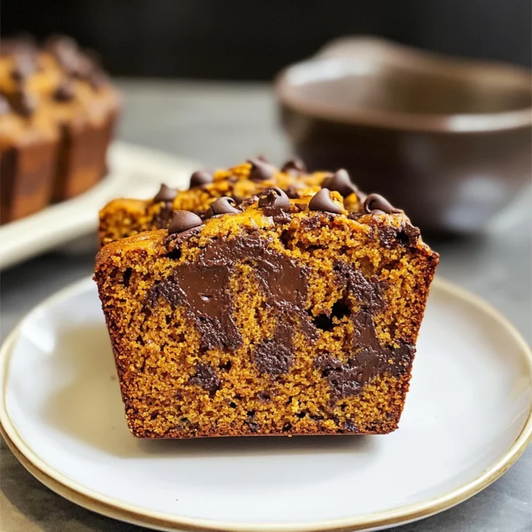 Banana Chocolate Chip Pumpkin Bread