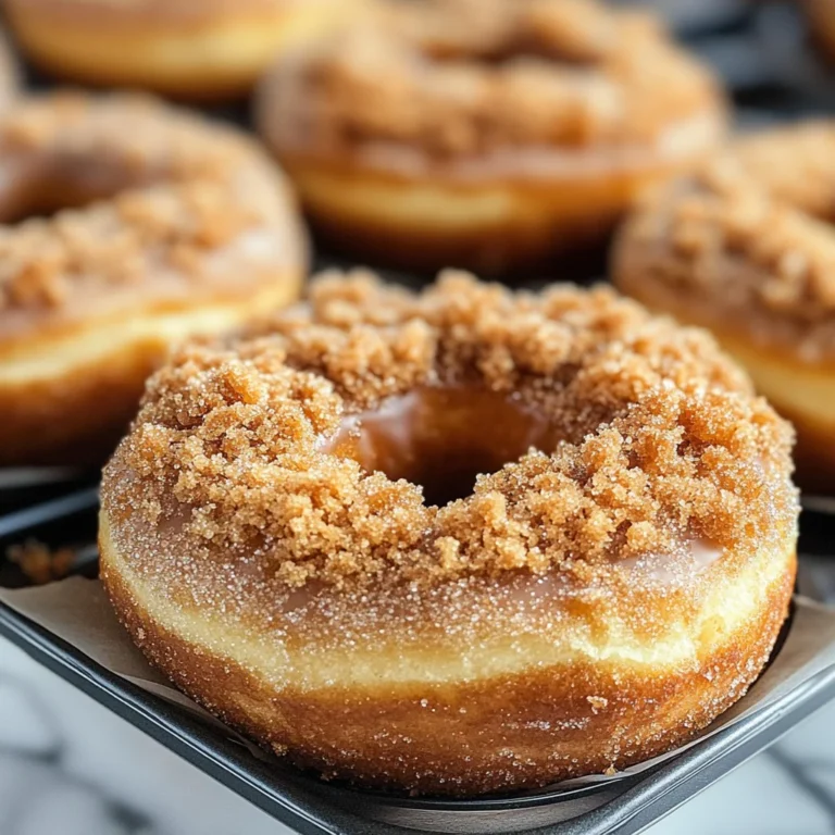 Coffee Cake Donuts