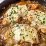 French Onion Chicken Soup