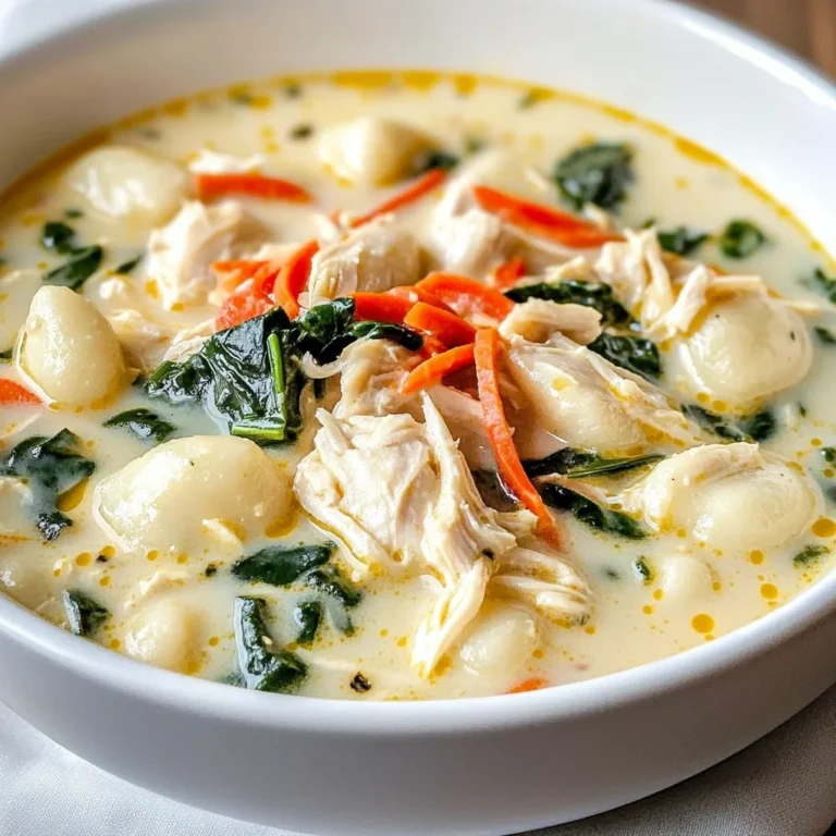 Olive Garden Chicken Gnocchi Soup