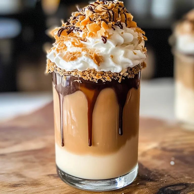 Samoas Iced Coffee