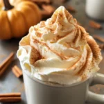 Starbucks Pumpkin Spice Whipped Cream