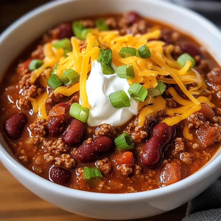 The Best Chili Recipe
