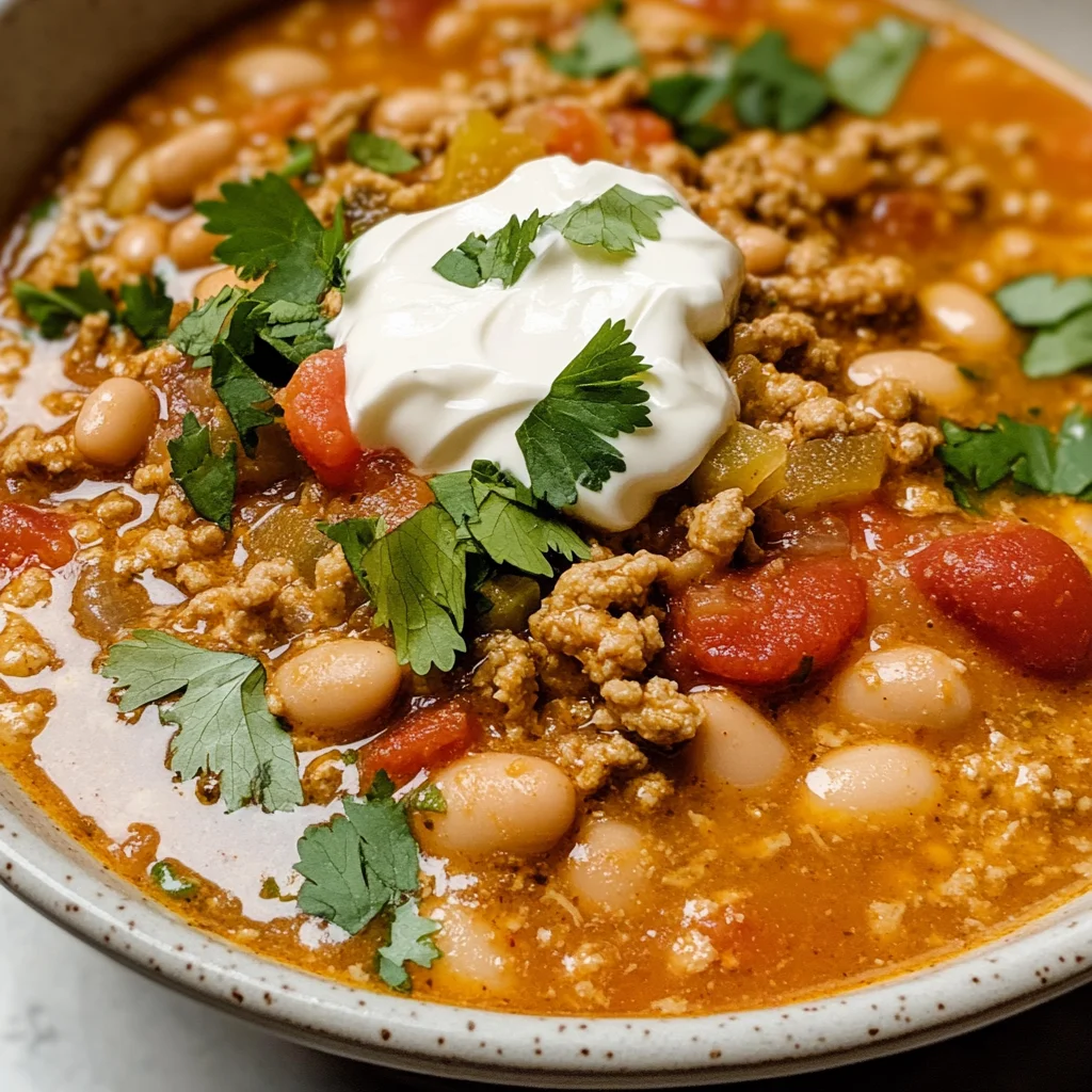 Turkey White Bean Chili