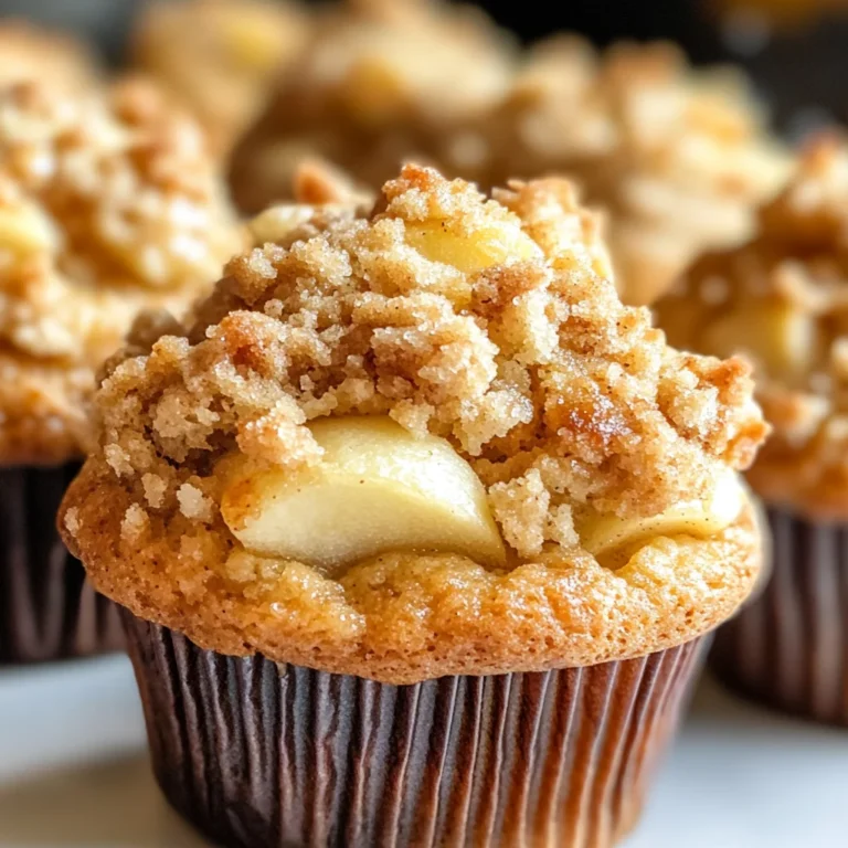 Apple Crumble Muffins