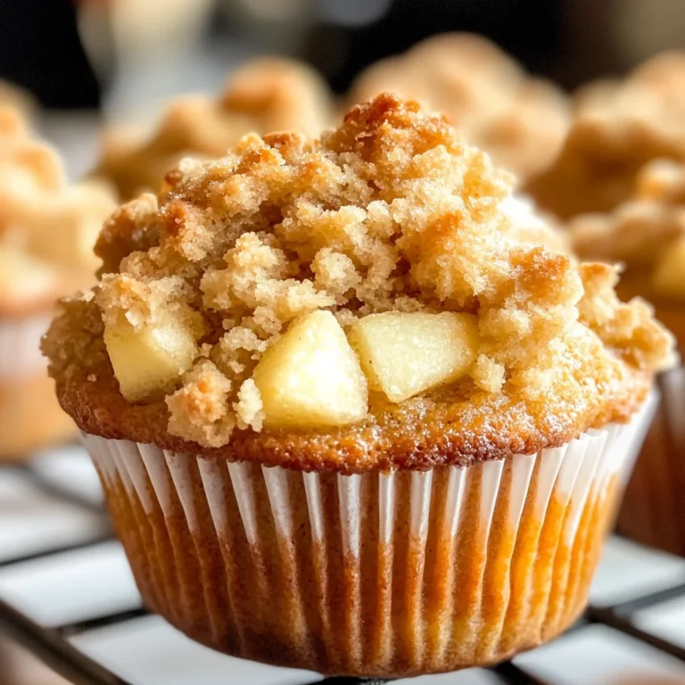 Apple Crumble Muffins