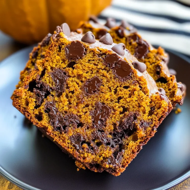 Best Chocolate Chip Pumpkin Bread