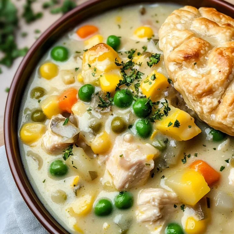 Chicken Pot Pie Soup