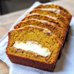 Cream Cheese-Filled Pumpkin Bread