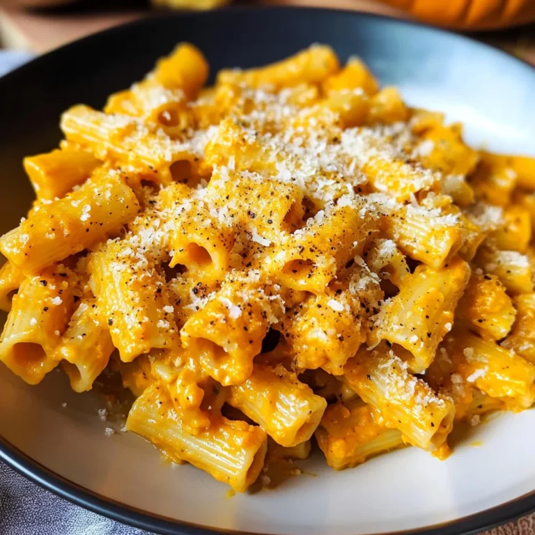 Creamy Parmesan Pumpkin Pasta