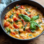 Creamy Tomato White Bean Stew