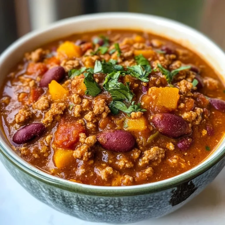 Crockpot Pumpkin Chili
