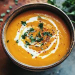 Easy Butternut Squash and Sweet Potato Soup
