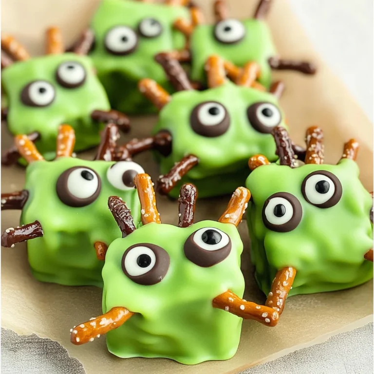 Frankenstein Halloween Pretzels