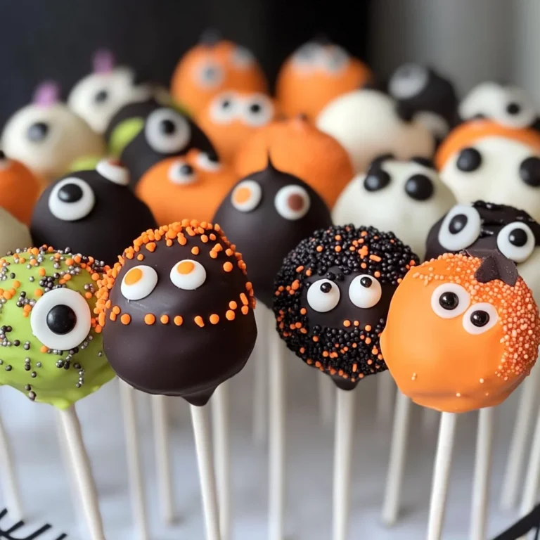 Halloween Cake Pops
