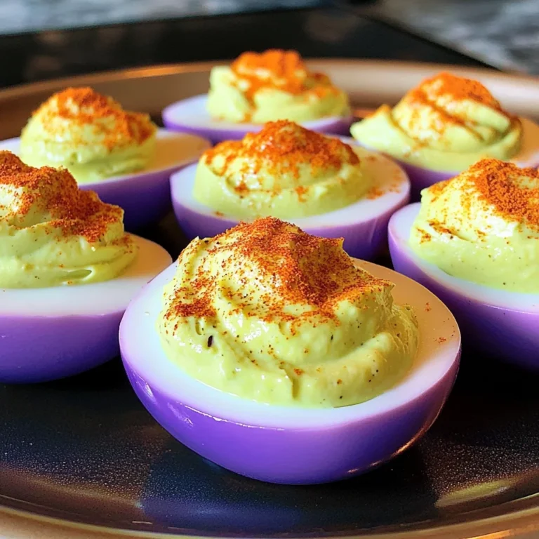 Halloween Deviled Eggs Recipe That's SUPER Spooky!