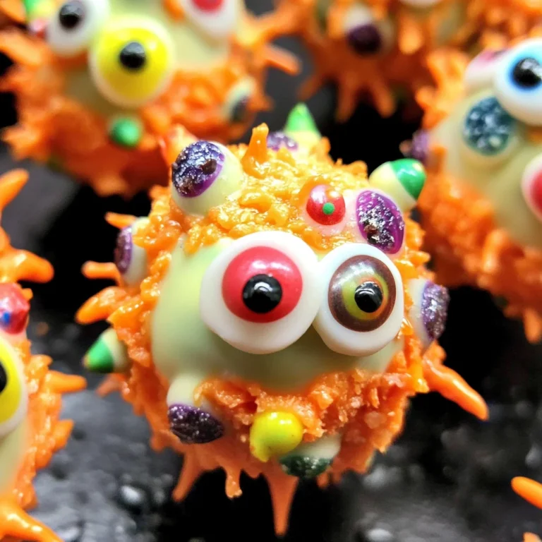 Monster Cake Balls