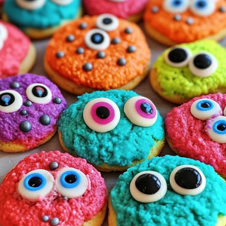 Monster Eye Cookies