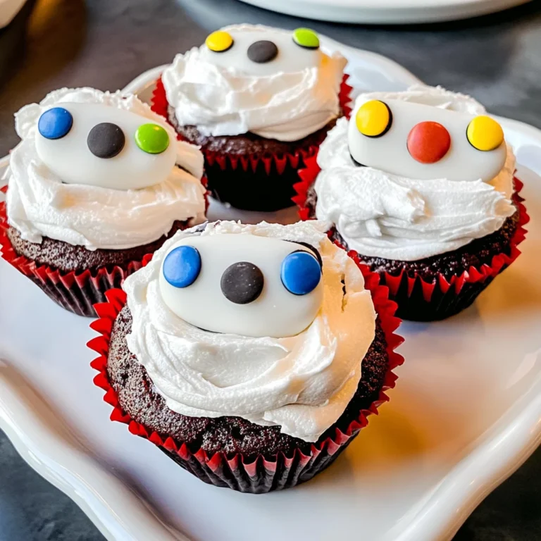 Mummy Cupcakes