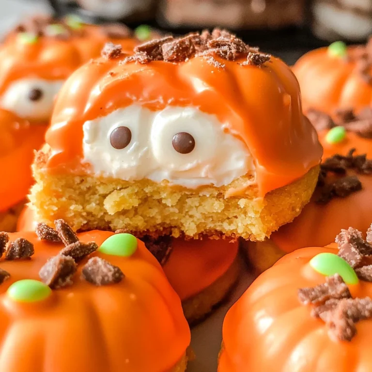 No Bake Pumpkin Patch Cookies
