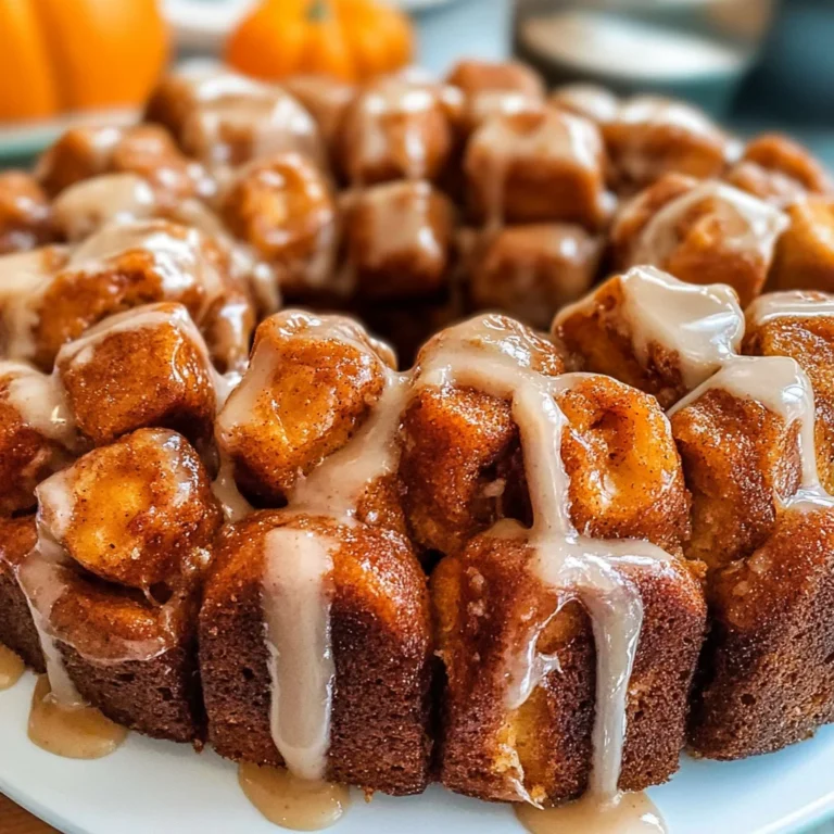 Pumpkin Spice Monkey Bread Recipe