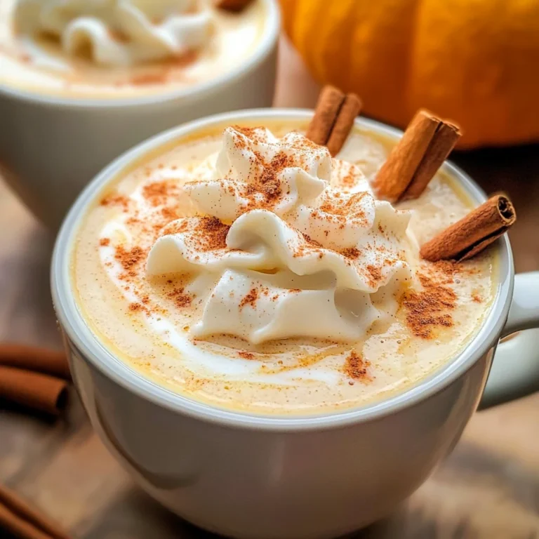 Pumpkin White Hot Chocolate