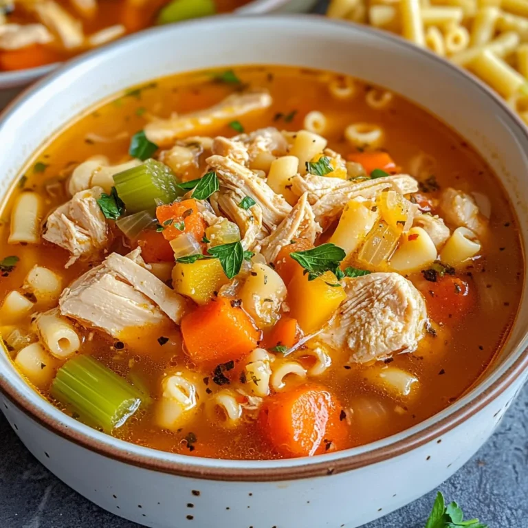 Sicilian Chicken Soup