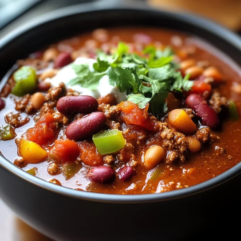 Slow Cooker Chili