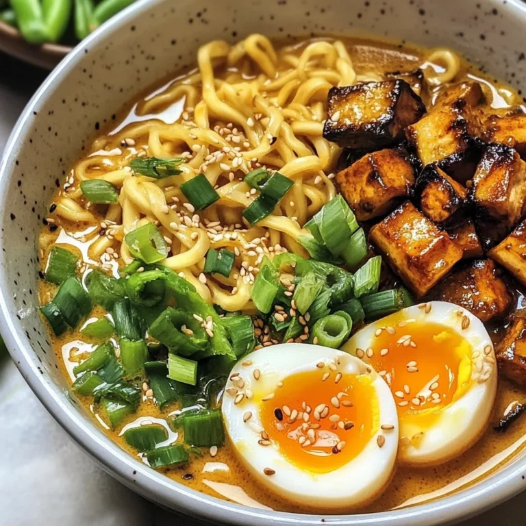 Spicy Coconut Curry Ramen