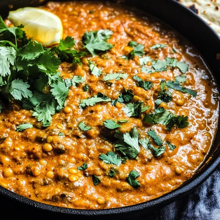 Spicy Red Lentil Curry