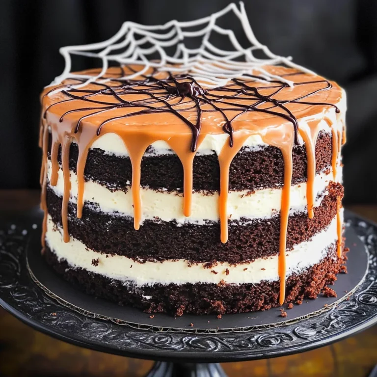 Spiderweb Cake