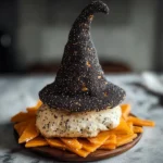 Witch Hat Halloween Cheese Ball