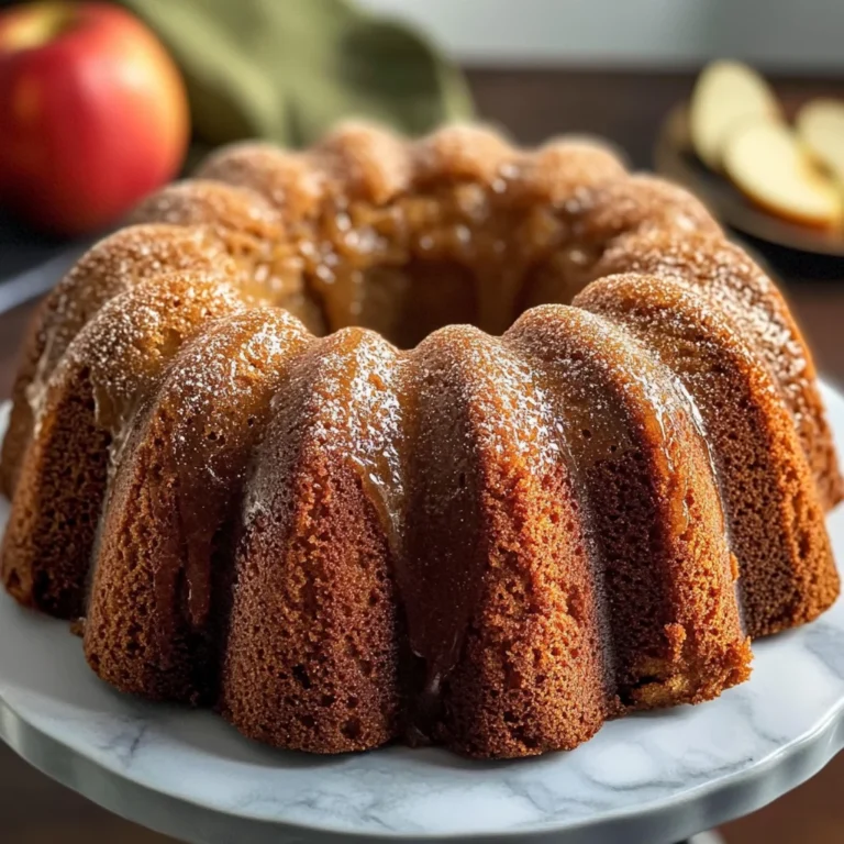 Apple Cider Bundt Cake