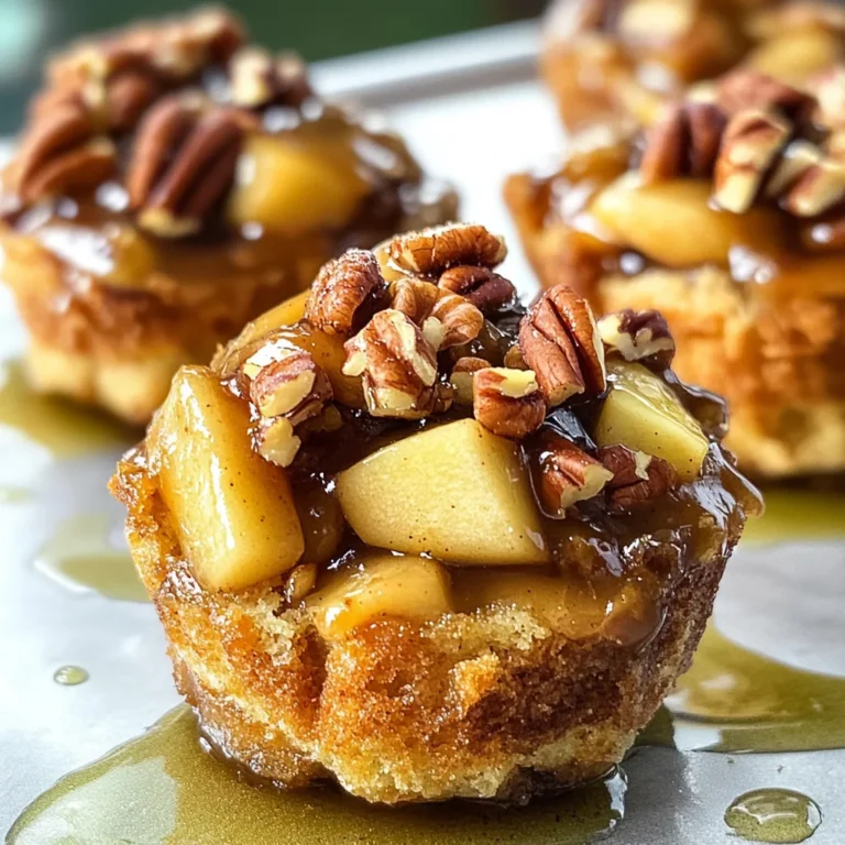 Apple Pecan French Toast Cups