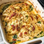 Baked Tuscan Chicken Casserole