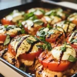Caprese Chicken Casserole