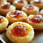 Cheesy Thumbprint Appetizers with Hot Pepper Jelly