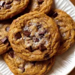 Chewy Pumpkin Chocolate Chip Cookies