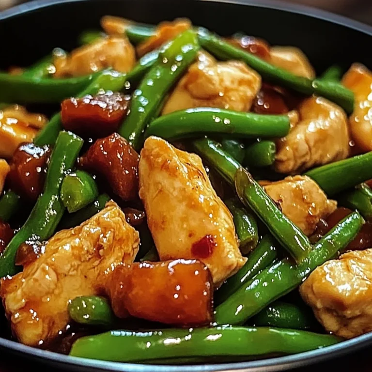 Chicken and Green Bean Stir-Fry: Quick and Delicious Dinner!