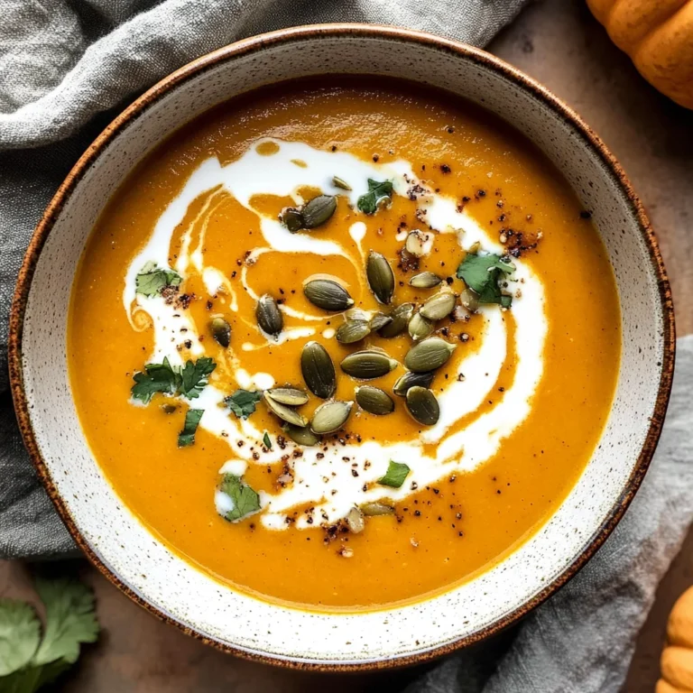 Coconut Curry Pumpkin Soup