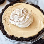 Creamy Coffee Pie Recipe (No Bake, 6 Ingredients)