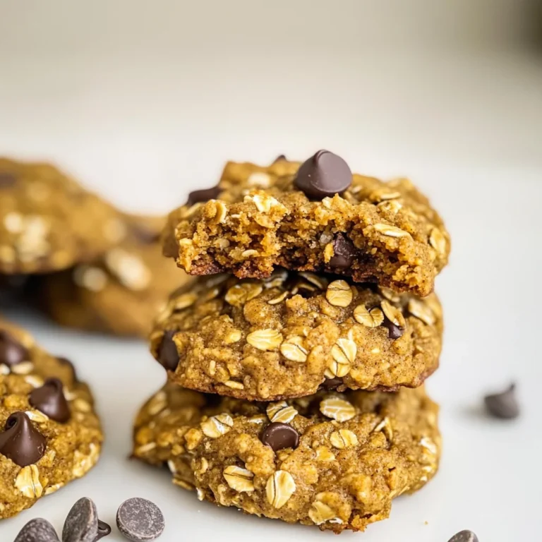 Healthy Pumpkin Oat Cookies