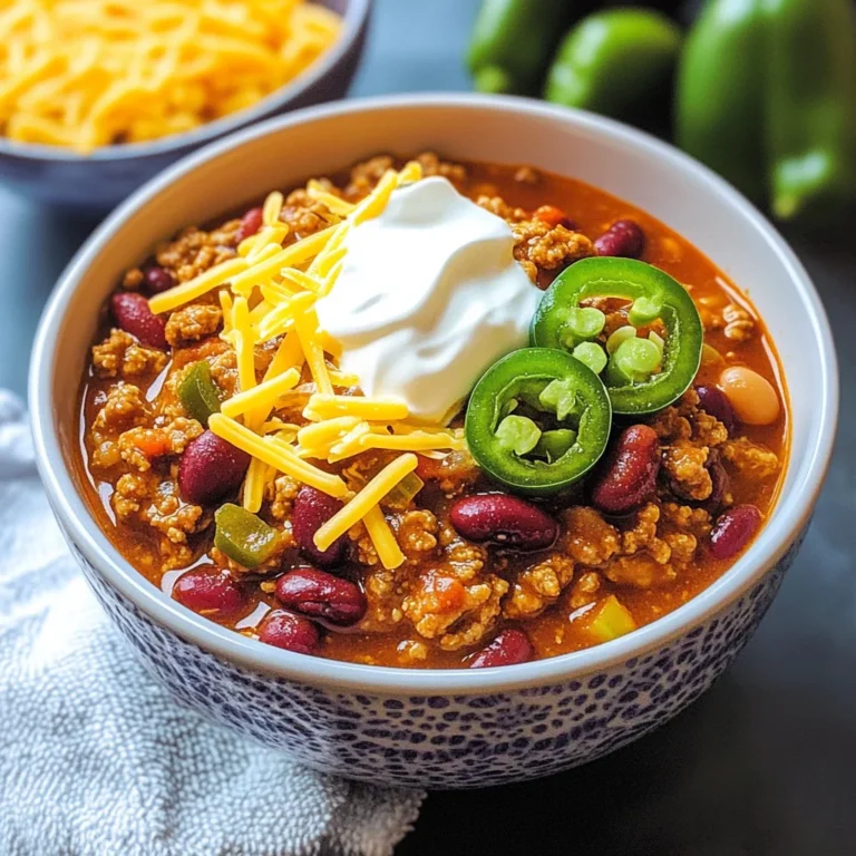 Healthy Turkey Chili