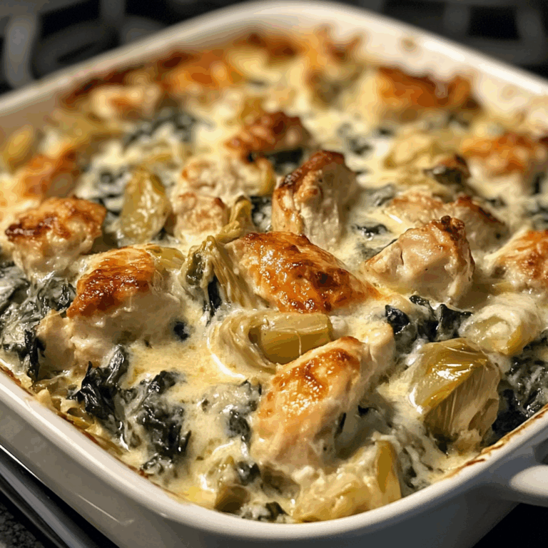 High-Protein Spinach and Artichoke Chicken Casserole: An Incredible Ultimate Meal