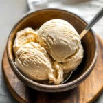 Homemade Maple Ice Cream