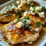 Hot Honey Feta Chicken Dish: A Deliciously Spicy and Savory Recipe