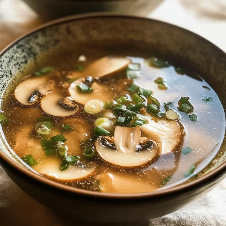 Japanese Clear Soup Recipe