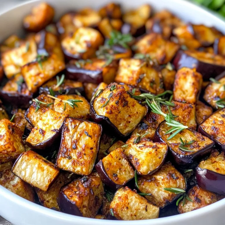 Low-Calorie Air Fryer Eggplant