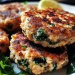Mediterranean Chicken Patties