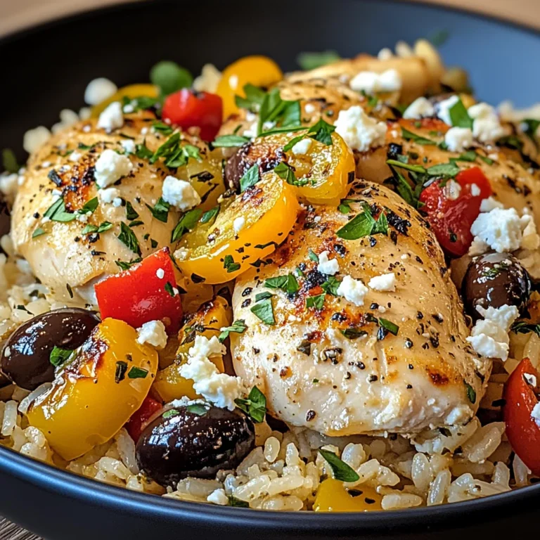 Mediterranean Chicken and Rice